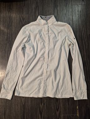 GUC Struck LS1 showshirt, size S, white